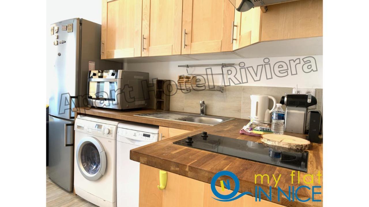 Aparthotel Riviera - Barillerie 12 - Vieille Ville 1Mn Plage - Appartement 2 Pieces Ac Nice Eksteriør billede