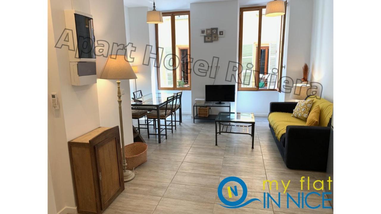 Aparthotel Riviera - Barillerie 12 - Vieille Ville 1Mn Plage - Appartement 2 Pieces Ac Nice Eksteriør billede