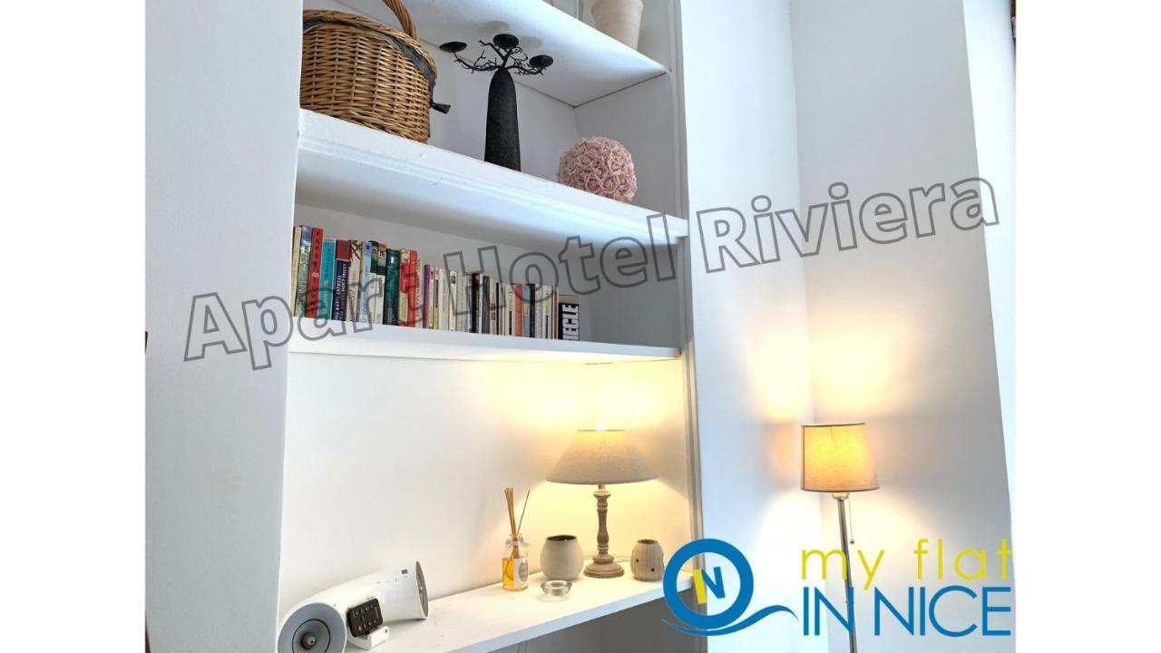 Aparthotel Riviera - Barillerie 12 - Vieille Ville 1Mn Plage - Appartement 2 Pieces Ac Nice Eksteriør billede